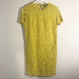 NWT Zara Trafaluc Yellow dress